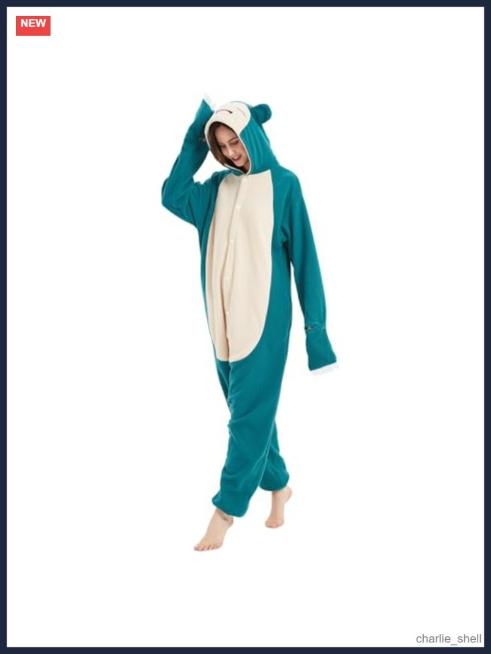 Fleece Animal Onesie Adult Unisex Pajama Costume Halloween Cosplay